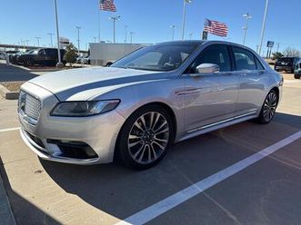 used 2018 lincoln continental reserve