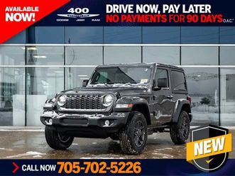 2026 jeep wrangler sport s