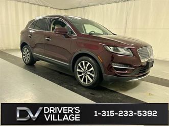 used 2019 lincoln mkc reserve