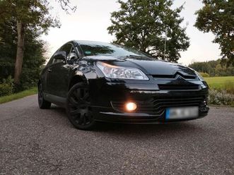 c4 coupé schwarz- edition . scheckheft wenig kilometer tüv 09/27