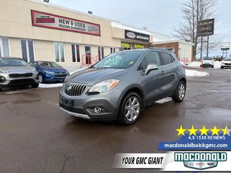 2014 buick encore leather - leather seats - bluetooth
