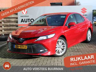 toyota camry - 2.5 hybrid premium automaat navigatie, elektrische stoelverstelling, parkeersensoren voor