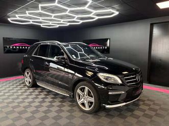 mercedes classe m ml 63 amg 4matic a - toit ouvrant, sièges chauffants ventilés, suspensions pilotées