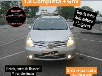 nissan livina grand sl 1.8 16v flex fuel aut. 2014