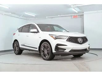 2021 acura rdx a-spec navi cuir rouge toit pano rls 3d certifié
