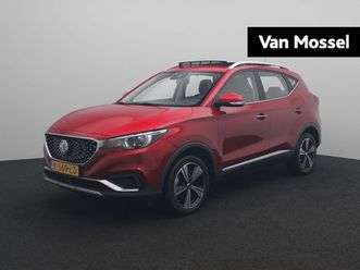 mg zs - ev luxury 45 kwh | pano dak | navi | carplay/android auto | leder