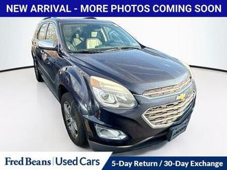 used 2017 chevrolet equinox premier