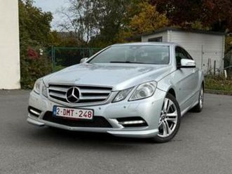 ② mercedes-benz e220 coupe pack amg — mercedes-benz — 2ememain