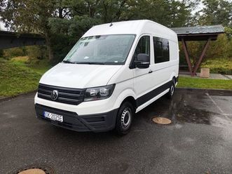 volkswagen crafter 2024r automat jak nowy środek po lifcie pod kampera kędzierzyn-koźle kędzierzyn • olx.pl