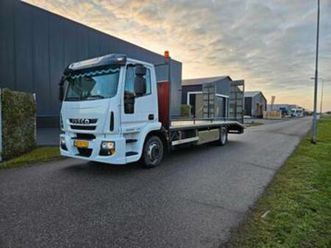 iveco eurocargo 120e22 machinetransporter/oprijwagen. — vrachtwagens — marktplaats