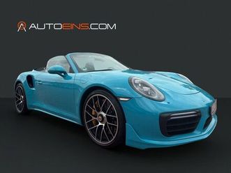 porsche 911 turbo s cabriolet techart*lift*burmester*acc