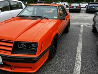 1979 ford mustang foxbody notchback