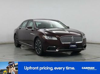 used 2017 lincoln continental reserve