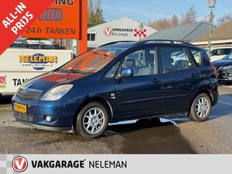 toyota corolla verso 1.6 vvt-i executive sol airco trekhaak rijklaarprijs bovag garantie