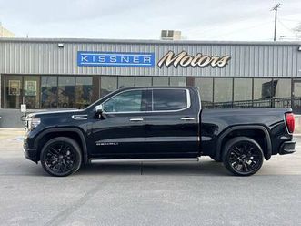 2023 gmc sierra denali crew cab luxury with 4wd diesel power and navigation