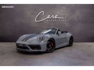 992 carrera 4 gts cabriolet 3.0 480 cv –française–carbone-lift – bose–roues ar directrices-