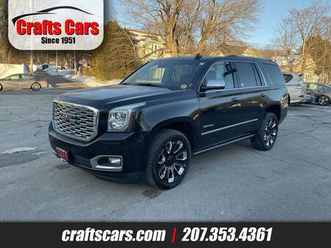 used 2019 gmc yukon denali