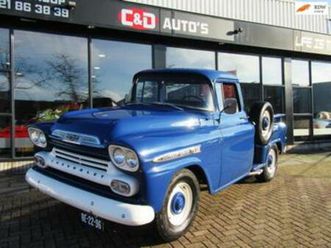 chevrolet apache 3100 v8 1959 lpg gerestaureerd stepside — oldtimers — marktplaats