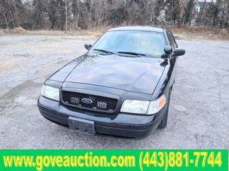 2010 ford crown victoria p7b interceptor 1 owner carfax, 113mi nj govt