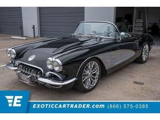 used 1959 chevrolet corvette base