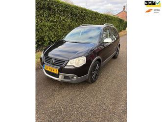 volkswagen polo 1.4-16v cross / l.m velgen / airco / cruise control