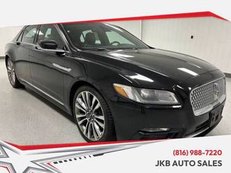 2017 lincoln continental - financing available!