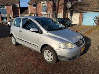 volkswagen fox 1.2 40kw 2007 grijs — volkswagen — marktplaats