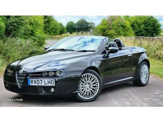 2007 (07) 3.2 jts v6 24v convertible 2dr petrol manual q4 (273 g/km 260 bhp)