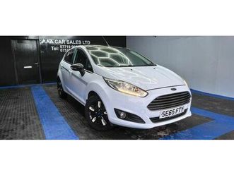 ford fiesta 1.0t ecoboost zetec white edition hatchback 5dr petrol manual euro 6 (start/stop) (100 ps)