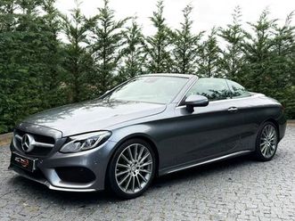 mercedes-benz c 220 d cabrio 9g-tronic amg line