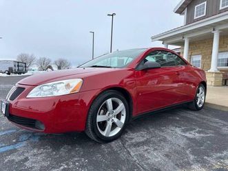 one owner 2006 pontiac g6 gtp convertible