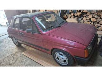 1986 talbot samba rouge foncé manuel, 4 vitesses conduite...