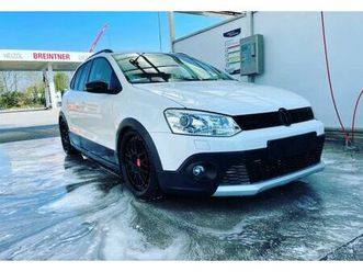 volkswagen polo v crosspolo *urban white*erst 74000km*navi*