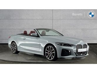 bmw 4 series m440i xdrive convertible 3.0 2dr