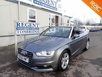 audi a3 cabriolet 2.0 tdi s line convertible 2dr diesel s tronic euro 6 (start/stop) (nav) (150 ps)