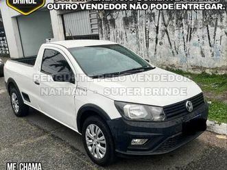 saveiro rb 1.6 mec flex 2022 - 89 mil km - picape robusta + completa