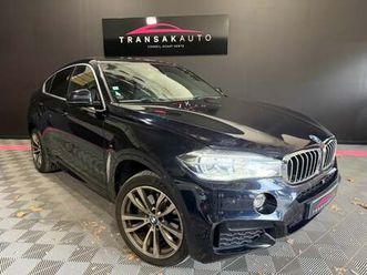 bmw x6 f16 xdrive40d 313 ch m sport a - vehicule francais + toit ouvrant + harman kardon
