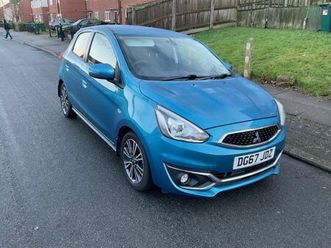 mitsubishi mirage, 1.2 juro start-stop, 43,128 mileage, bluetooth, parking sensors good condition