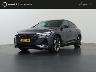 audi e-tron sportback 55 quattro s edition 95 kwh | soh 97,4% | panoramadak | b&o | digitaal dashboard | elek. sportstoelen met geheugen | hud | parkeercamera |