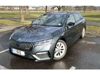 octavia combi 2,0 tdi rs dsg matrix led + pano unt