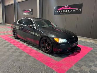bmw serie 3 coupe e92 335i 389 cv sport + toit ouvrant + sièges chauffants + radar avant/arrière