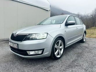 škoda rapid 1,6 tdi, metalik, klima, multimedija, registriran., 2015 god.