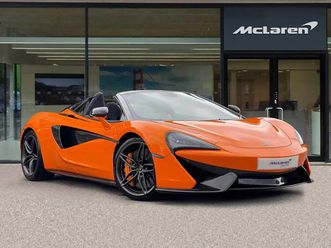mclaren 570s 3.8t v8 spider 2dr petrol ssg euro 6 (s/s) (570 ps) sports exhaust, 5 twin spoke alloys carbon fibre convertible 2018, 17600 miles, £89995 - 330948