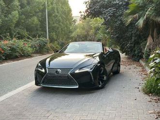 lexus lc500 convertible titanium 5.0l titanium 5.0l | v8 performance | 5,000 km | luxury | 471 hp | like new | perfect cond