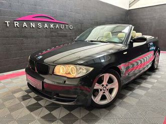 bmw serie 1 cabriolet e88 123d 204ch bva luxe