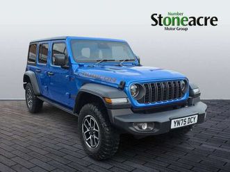 2025 jeep wrangler 2.0 gme rubicon 5d