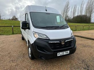 2023 vauxhall movano 2.2 cdti 3500 biturbo prime fwd l2 h2 euro 6 (start/stop) 5dr panel van diesel manual