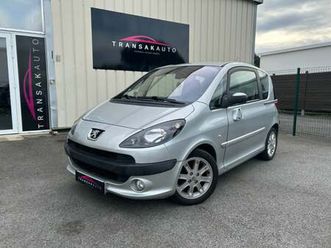 peugeot 1007 1.4e 75ch sporty / clim auto / roue de secour / distribution ok