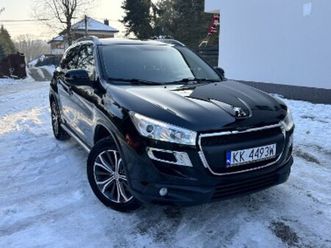 peugeot 4008 1.6 hdi 4x4 piękny zadbany maly udokumentowany przebieg!