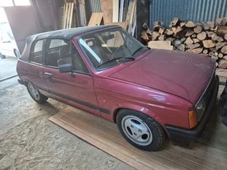 talbot samba cabriolet - 1986